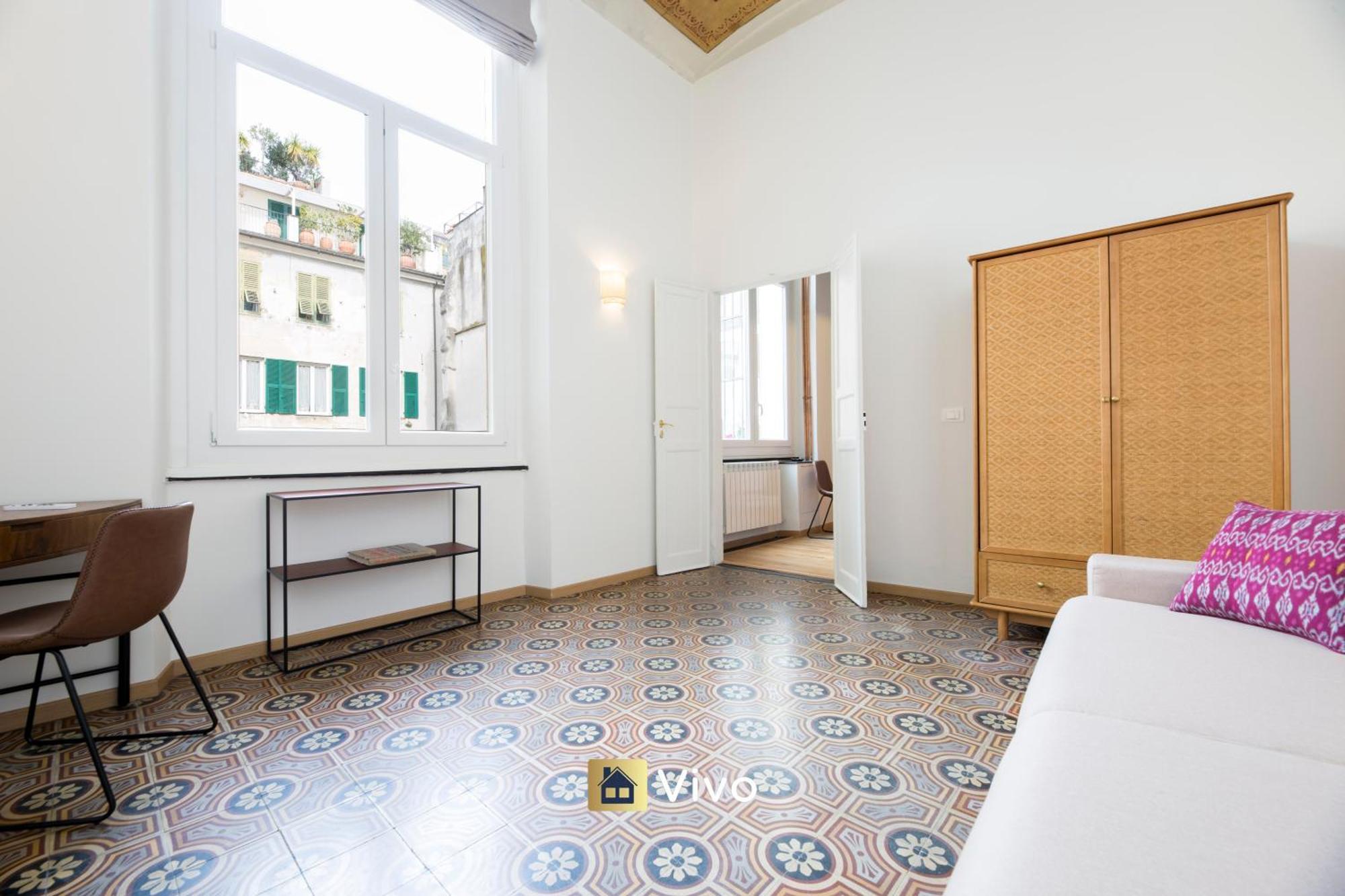 Vivo - Aquarium 3', 2br, Ac, Wifi, Center Apartment Genua